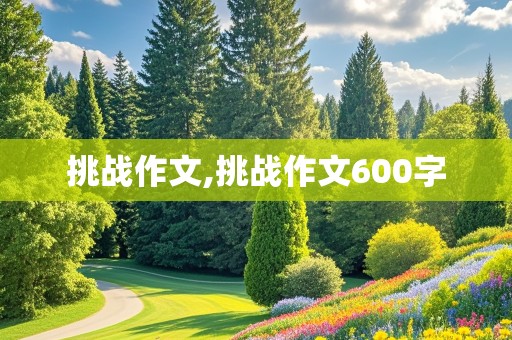 挑战作文,挑战作文600字