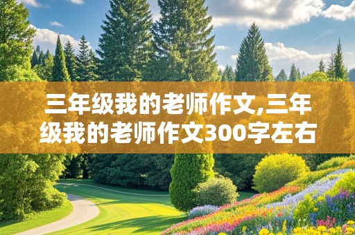 三年级我的老师作文,三年级我的老师作文300字左右