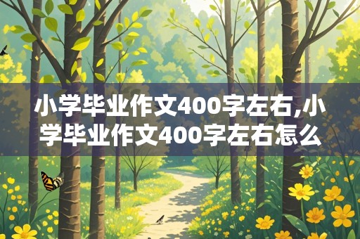 小学毕业作文400字左右,小学毕业作文400字左右怎么写