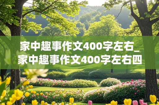 家中趣事作文400字左右_家中趣事作文400字左右四年级上册