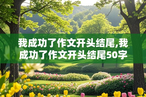 我成功了作文开头结尾,我成功了作文开头结尾50字