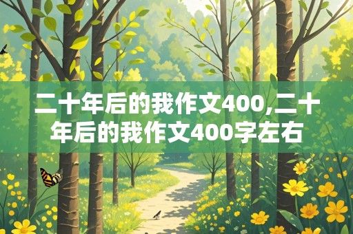 二十年后的我作文400,二十年后的我作文400字左右