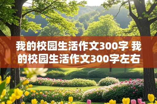 我的校园生活作文300字 我的校园生活作文300字左右