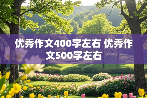 优秀作文400字左右 优秀作文500字左右