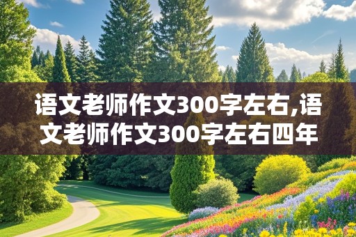 语文老师作文300字左右,语文老师作文300字左右四年级