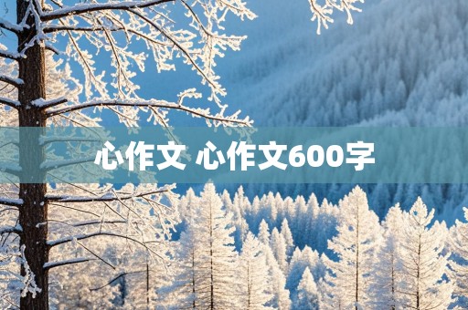 心作文 心作文600字