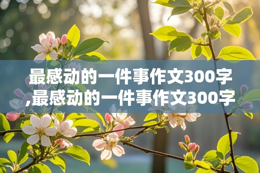 最感动的一件事作文300字,最感动的一件事作文300字三年级