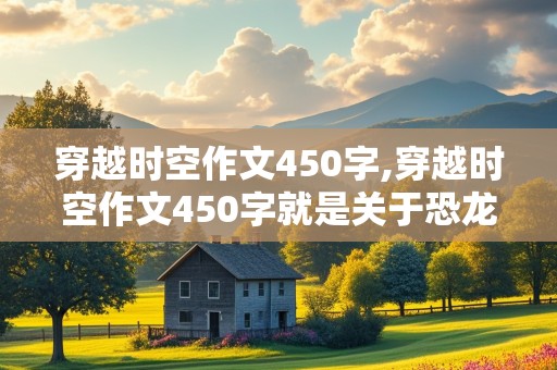 穿越时空作文450字,穿越时空作文450字就是关于恐龙时代