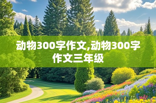 动物300字作文,动物300字作文三年级