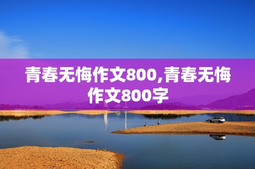 青春无悔作文800,青春无悔作文800字