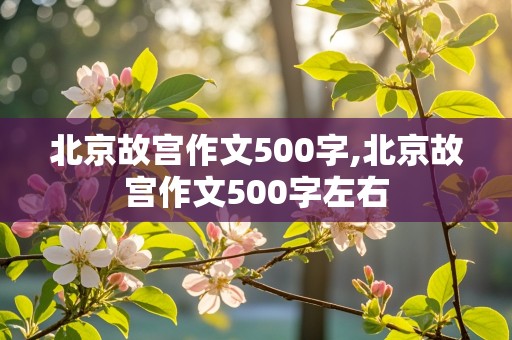 北京故宫作文500字,北京故宫作文500字左右