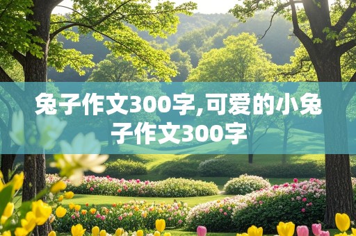 兔子作文300字,可爱的小兔子作文300字