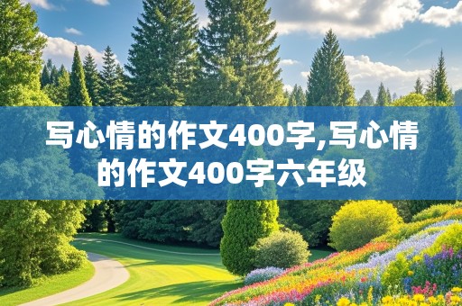 写心情的作文400字,写心情的作文400字六年级