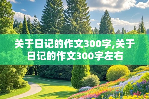 关于日记的作文300字,关于日记的作文300字左右