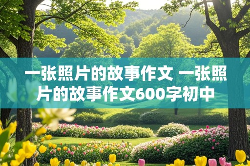 一张照片的故事作文 一张照片的故事作文600字初中