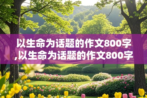 以生命为话题的作文800字,以生命为话题的作文800字高中生