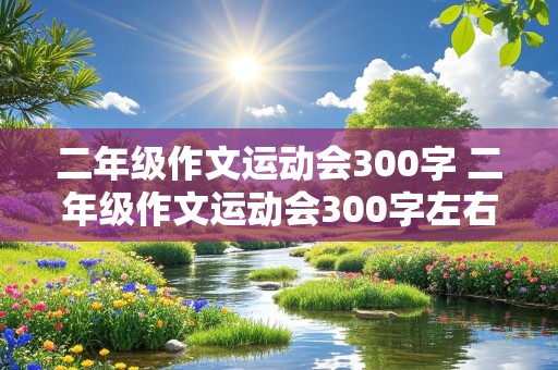 二年级作文运动会300字 二年级作文运动会300字左右