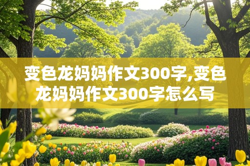 变色龙妈妈作文300字,变色龙妈妈作文300字怎么写