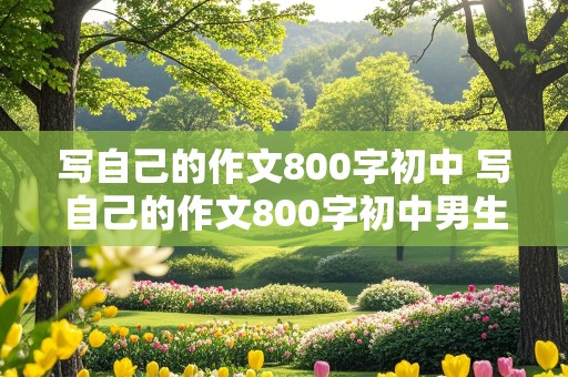 写自己的作文800字初中 写自己的作文800字初中男生