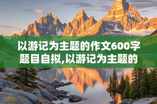 以游记为主题的作文600字题目自拟,以游记为主题的作文600字题目自拟在桐柏县