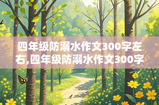 四年级防溺水作文300字左右,四年级防溺水作文300字左右怎么写