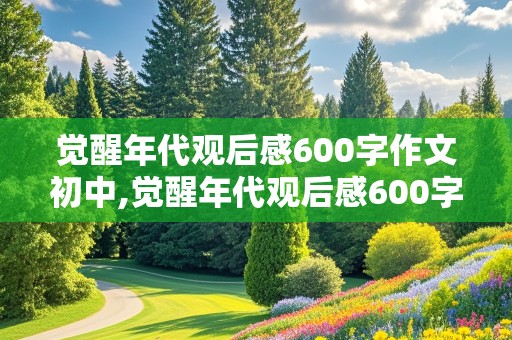 觉醒年代观后感600字作文初中,觉醒年代观后感600字作文小学