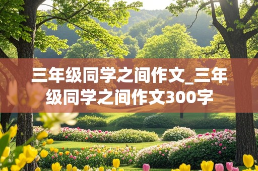 三年级同学之间作文_三年级同学之间作文300字