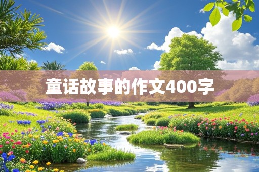 童话故事的作文400字