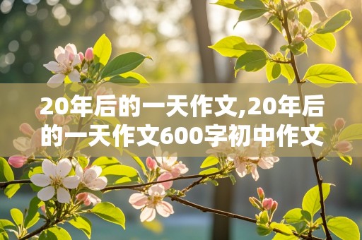 20年后的一天作文,20年后的一天作文600字初中作文