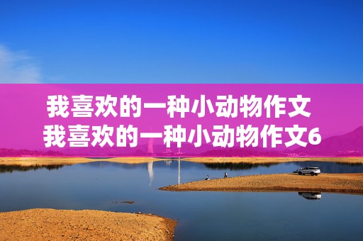 我喜欢的一种小动物作文 我喜欢的一种小动物作文600字