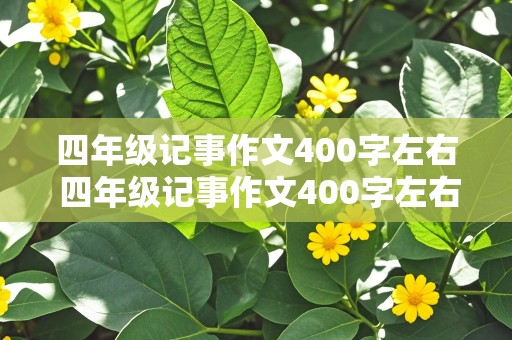 四年级记事作文400字左右 四年级记事作文400字左右寒假篇