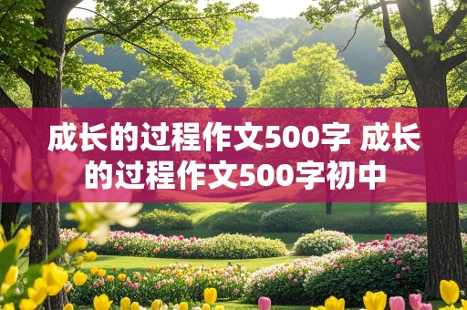 成长的过程作文500字 成长的过程作文500字初中