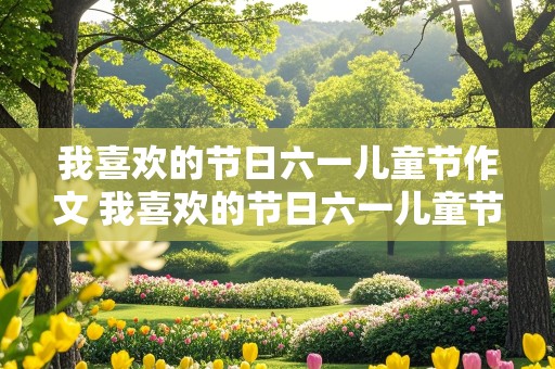 我喜欢的节日六一儿童节作文 我喜欢的节日六一儿童节作文300字