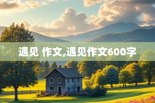 遇见 作文,遇见作文600字