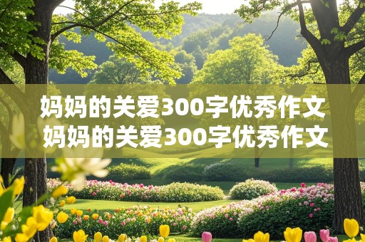 妈妈的关爱300字优秀作文 妈妈的关爱300字优秀作文三年级