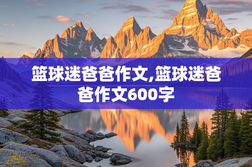 篮球迷爸爸作文,篮球迷爸爸作文600字