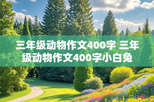 三年级动物作文400字 三年级动物作文400字小白兔