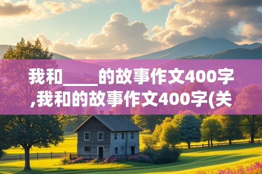 我和____的故事作文400字,我和的故事作文400字(关于物品)