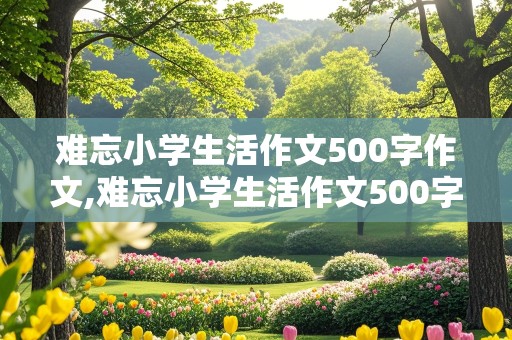 难忘小学生活作文500字作文,难忘小学生活作文500字作文叙事