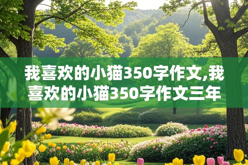 我喜欢的小猫350字作文,我喜欢的小猫350字作文三年级