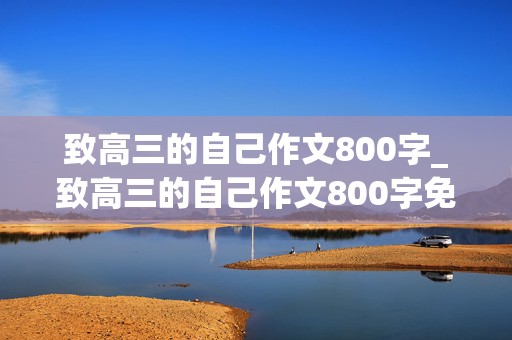 致高三的自己作文800字_致高三的自己作文800字免费