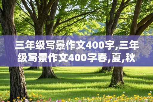 三年级写景作文400字,三年级写景作文400字春,夏,秋,冬