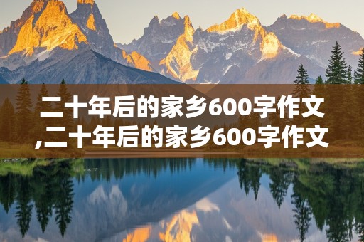 二十年后的家乡600字作文,二十年后的家乡600字作文免费抄