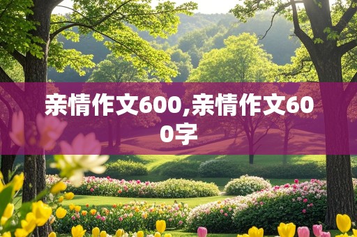 亲情作文600,亲情作文600字