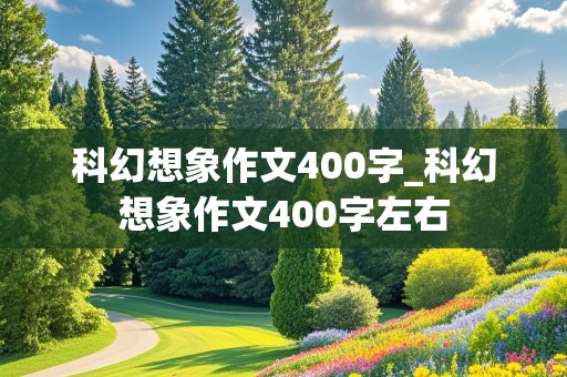 科幻想象作文400字_科幻想象作文400字左右