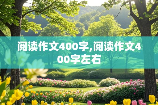 阅读作文400字,阅读作文400字左右