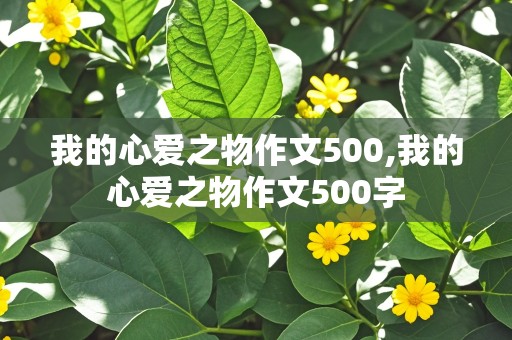 我的心爱之物作文500,我的心爱之物作文500字