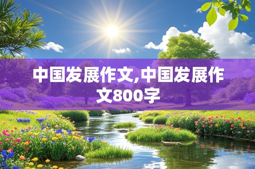 中国发展作文,中国发展作文800字