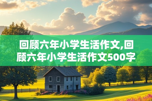 回顾六年小学生活作文,回顾六年小学生活作文500字