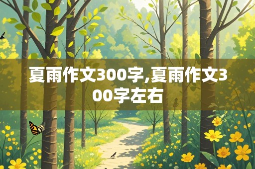 夏雨作文300字,夏雨作文300字左右